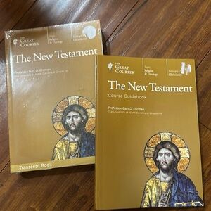 The Great Courses The Bible The New Testament Guidebook & Transcript Sealed